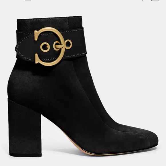 Coach Shoes - 💫COACH: Dara "C" Buckle Booties